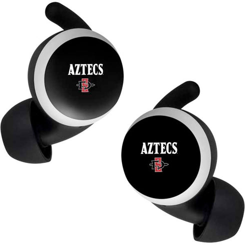 San Diego State University Aztecs Black Google Pixel Buds Skin